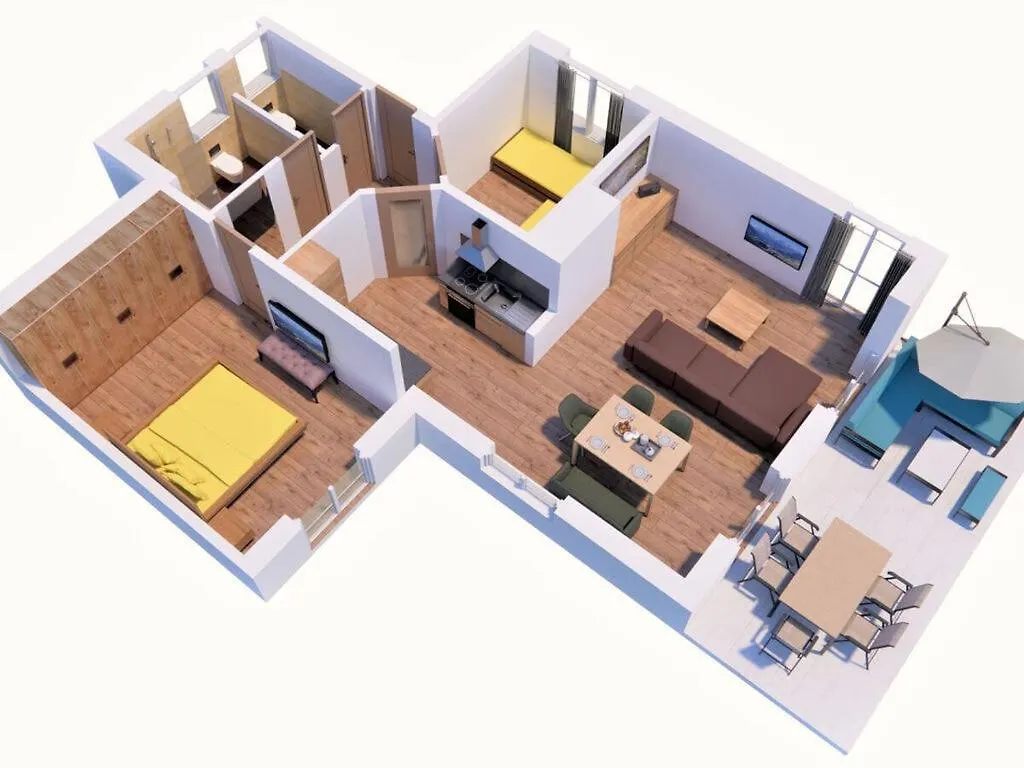 Holiday home Alpina Zon-Appartement Met Xl-Terras Fussen