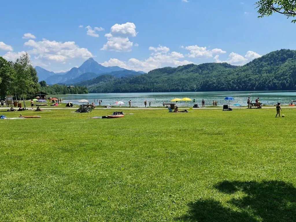 Alpina Zon-Appartement Met Xl-Terras Fussen Holiday home